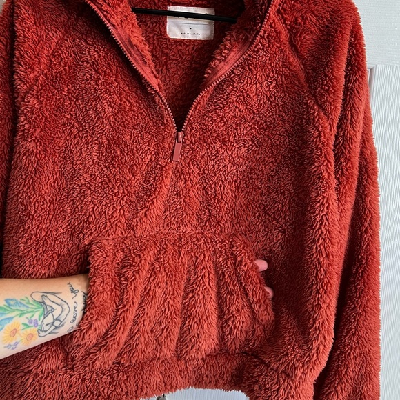 AERO Sherpa Fleece Half-Zip Pullover - Picture 6 of 7